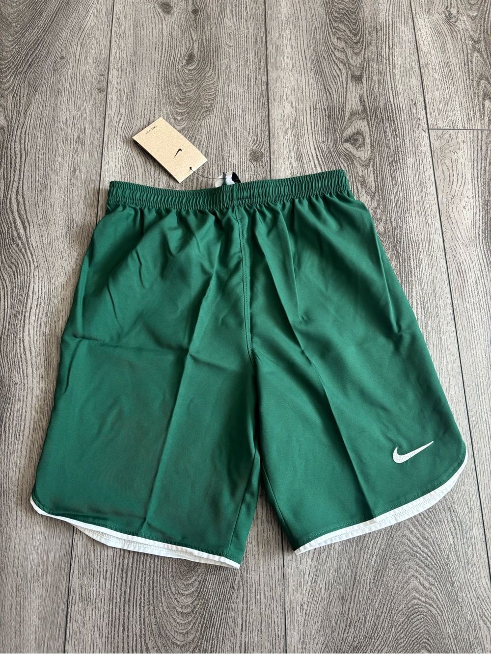 Nike kids Green Performance Athletic Shorts